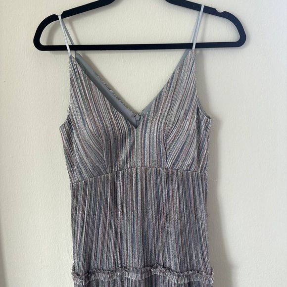 Nordstrom Metallic Multicolor Maxi Dress by Xscape - Picture 4 of 6